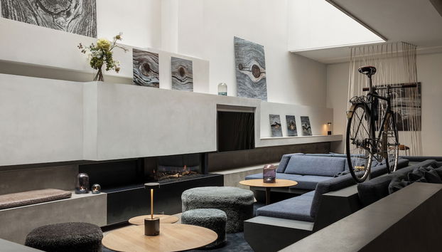 Sala de estar do lobby