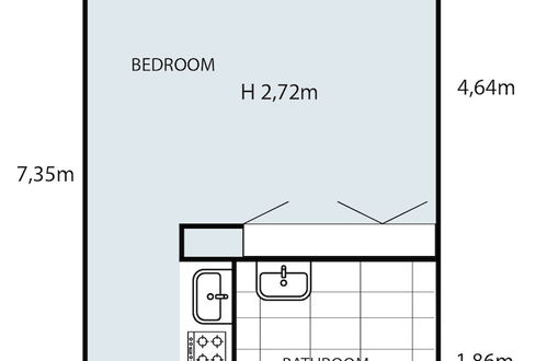 Foto 9 - Modern Studio With Balcony