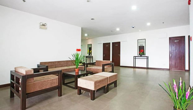 Sala de estar do lobby