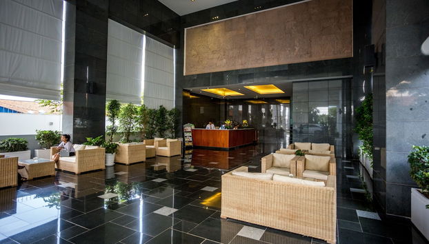 Sitzecke in der Lobby