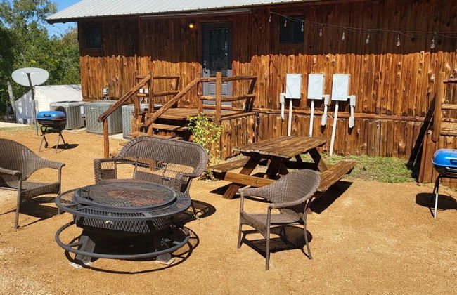 Log Cabin 4 at Son's Blue River Camp - Foto 56