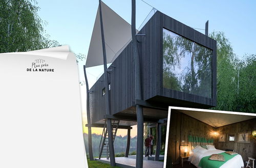 Foto 37 - Lodge Loft Eco Luxe in the Heart of Nature for 2 People by the Lake 10