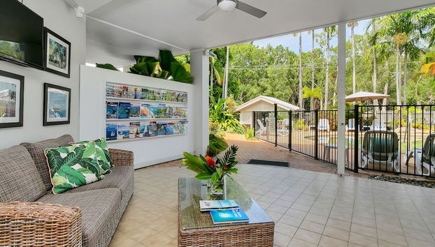 Sitzecke in der Lobby