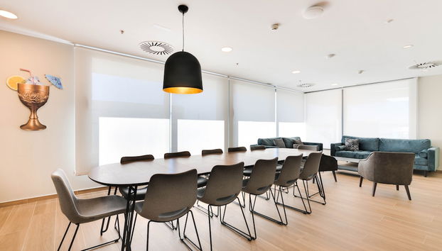 Sala de estar do lobby
