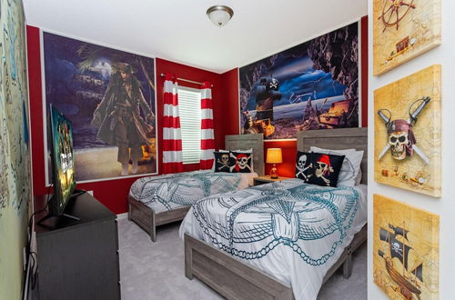 Photo 34 - Large Themed Bedroom Home Near Disney