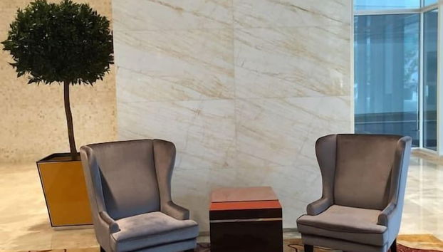 Sala de estar do lobby