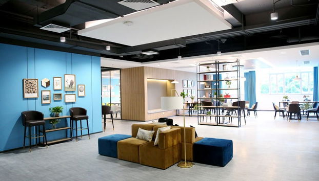 Sala de estar do lobby