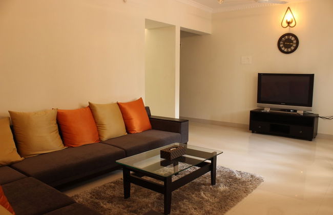 OYO 9364 Home Modern 2 BHK Pool View Candolim - Foto 8