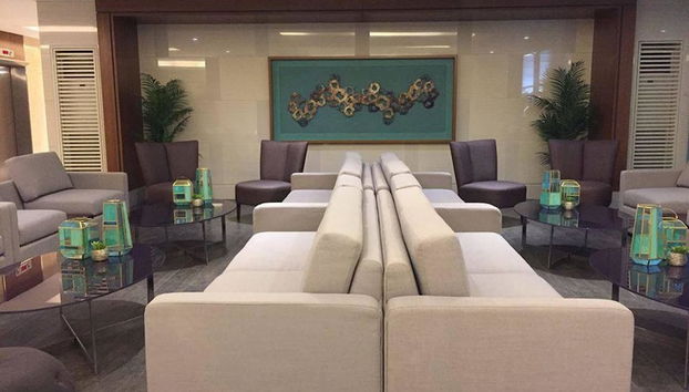 Sitzecke in der Lobby