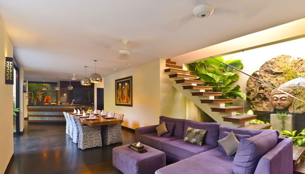 Sala de estar do lobby