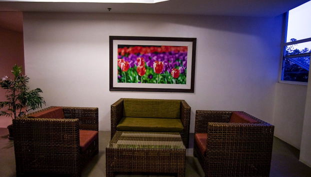 Sala de estar do lobby