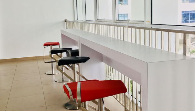 Lobby sitting area