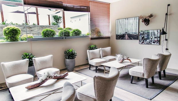 Sitzecke in der Lobby
