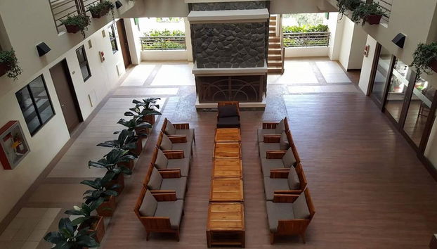 Sitzecke in der Lobby