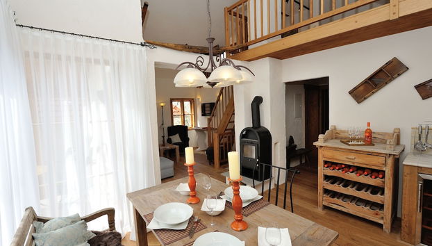 Essbereich im Zimmer