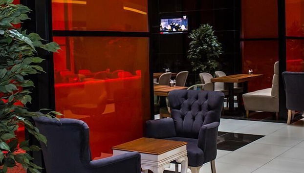 Sitzecke in der Lobby