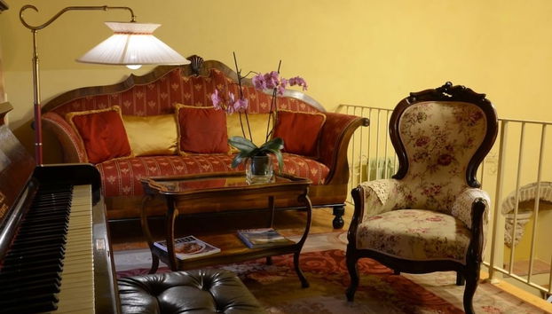 Zona de estar del vestíbulo