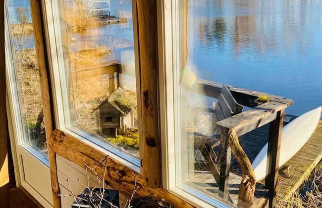 Romantic Cabin Right on the Lake With Fire Place - Foto 12