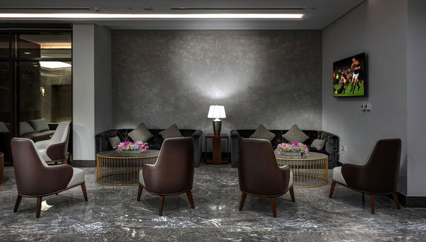 Sitzecke in der Lobby