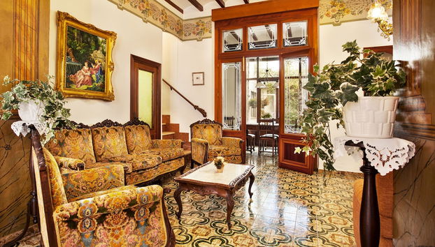 Sitzecke in der Lobby