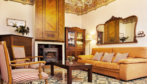 Sitzecke in der Lobby