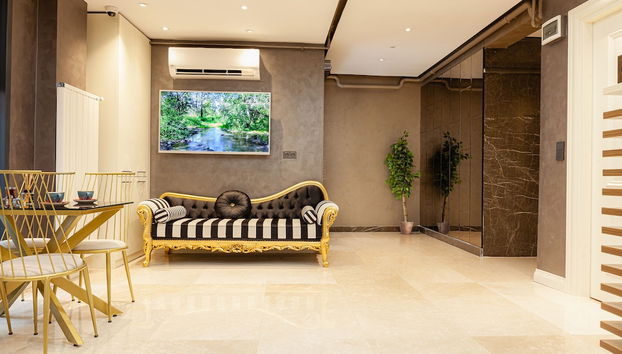 Sitzecke in der Lobby