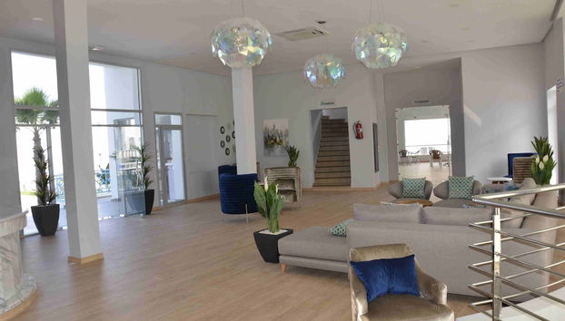 Sala de estar do lobby