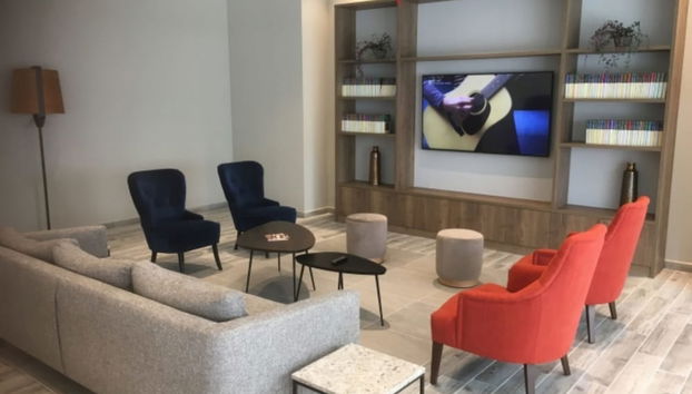 Sitzecke in der Lobby