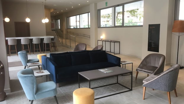 Sitzecke in der Lobby