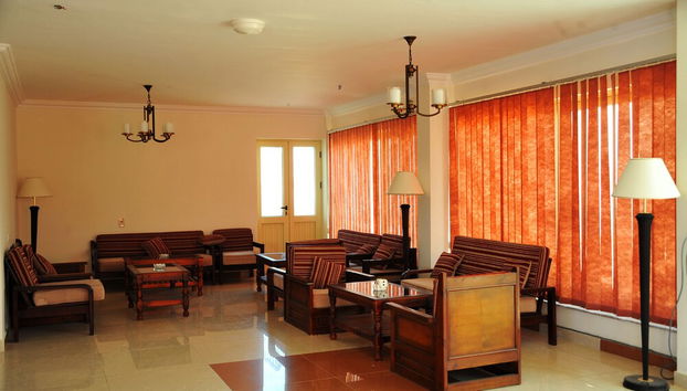 Sitzecke in der Lobby