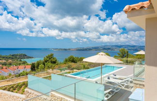 Photo 3 - Villa Lassi Fos Large Private Pool Walk to Beach Sea Views A C Wifi - 3056