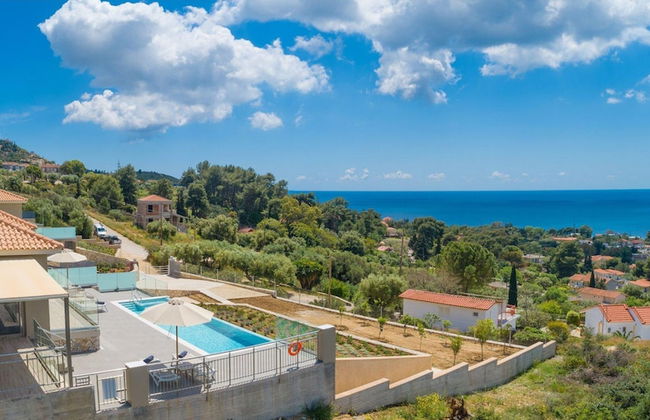 Villa Lassi Fos Large Private Pool Walk to Beach Sea Views A C Wifi - 3056 - Foto 23