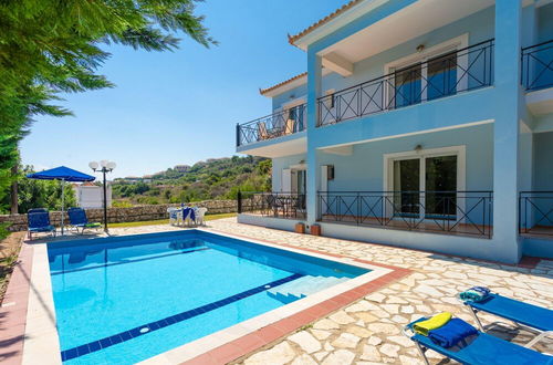 Photo 18 - Skala Villa Blue Large Private Pool Walk to Beach Sea Views A C Wifi - 2824