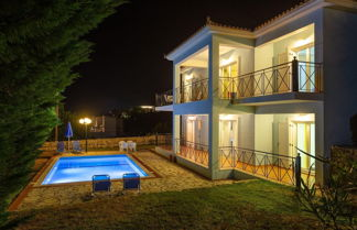 Photo 2 - Skala Villa Blue Large Private Pool Walk to Beach Sea Views A C Wifi - 2824