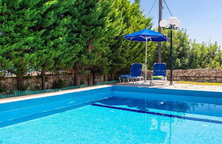 Photo 3 - Skala Villa Blue Large Private Pool Walk to Beach Sea Views A C Wifi - 2824