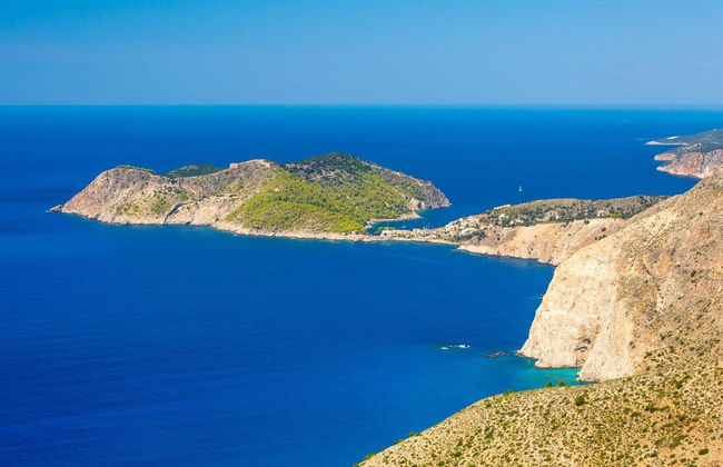 Skala Villa Blue Large Private Pool Walk to Beach Sea Views A C Wifi - 2824 - Foto 41