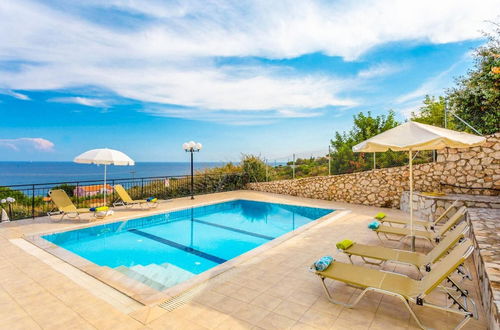 Photo 23 - Skala Villa Green Large Private Pool Walk to Beach Sea Views A C Wifi - 2825