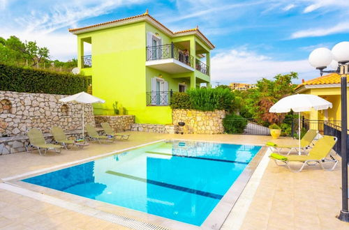 Photo 10 - Skala Villa Green Large Private Pool Walk to Beach Sea Views A C Wifi - 2825