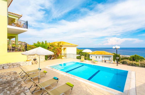 Photo 11 - Skala Villa Green Large Private Pool Walk to Beach Sea Views A C Wifi - 2825