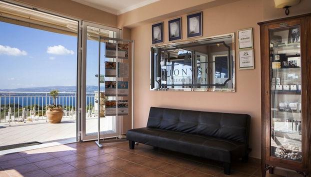 Sala de estar do lobby