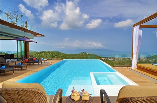 Photo 12 - 3 Bedroom Sea View Villa Blue SDV080G-By Samui Dream Villas