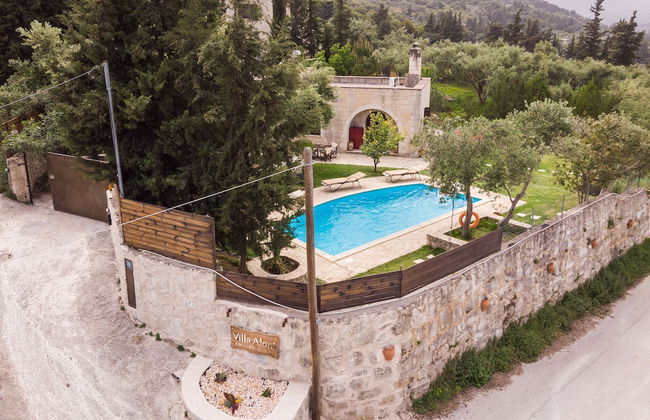Villa Aloni-traditional Stone Villa With Nice View,pool and Garden - Photo 1