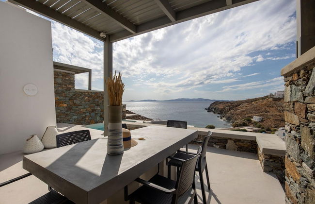Phos Villas Tinos - Helios Villa With Private Pool and Sea View 96m - Foto 24