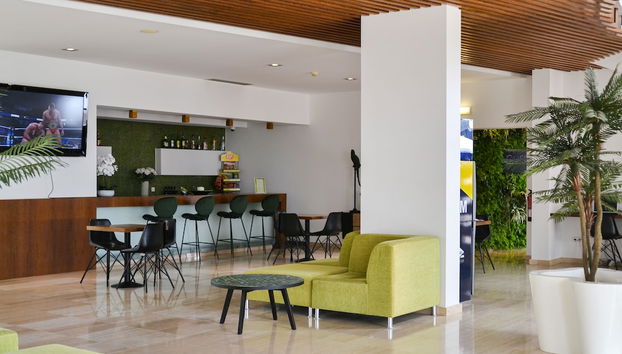 Sala de estar do lobby
