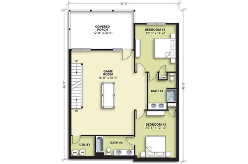 Photo 28 - Splash Time Cinema - Six Bedroom Chalet