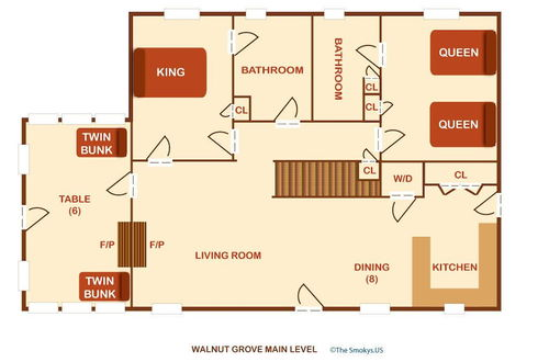 Foto 11 - Walnut Grove 2 - Three Bedroom Chalet