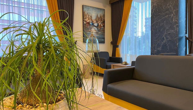 Sala de estar do lobby