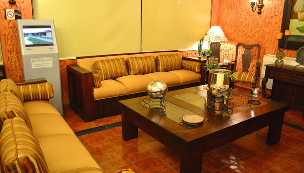 Sala de estar do lobby
