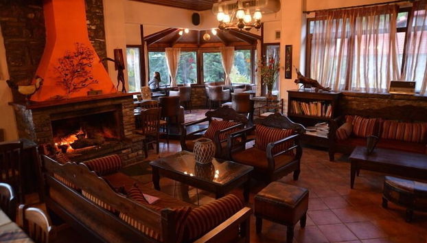 Sala de estar do lobby