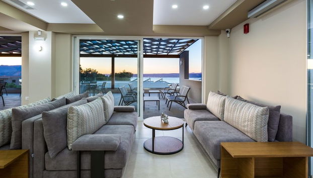 Sala de estar do lobby